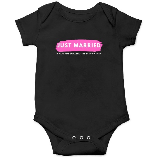 Just Married Onesies