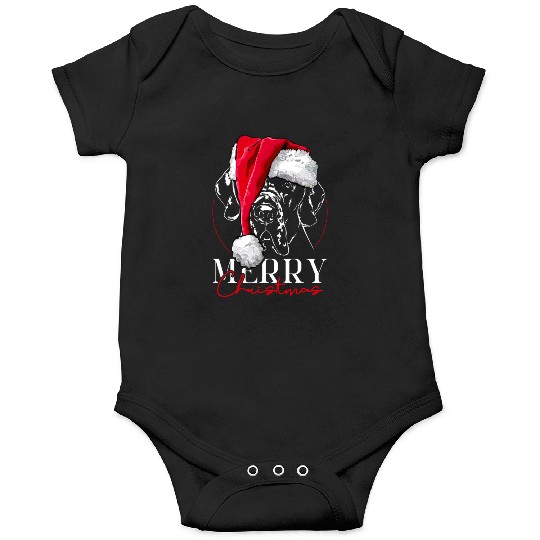 Santa Great Dane Dog Christmas Wilsigns Onesies