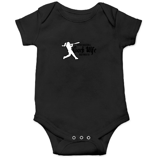 Baseball Coach Wife Professional Mom Instructor Onesies