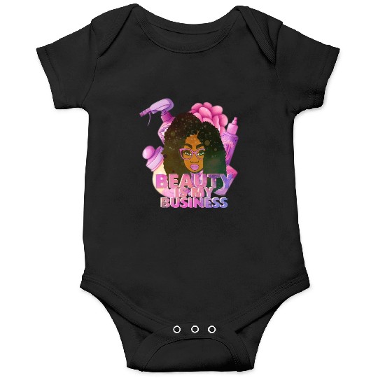 Afro Girl Beauty Boss Onesies