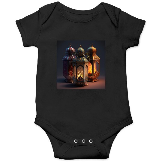 Ramadan lanterns hyper realistic hyper details Onesies