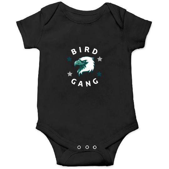 Eagle Bird Gang Funny Philadelphia Onesies