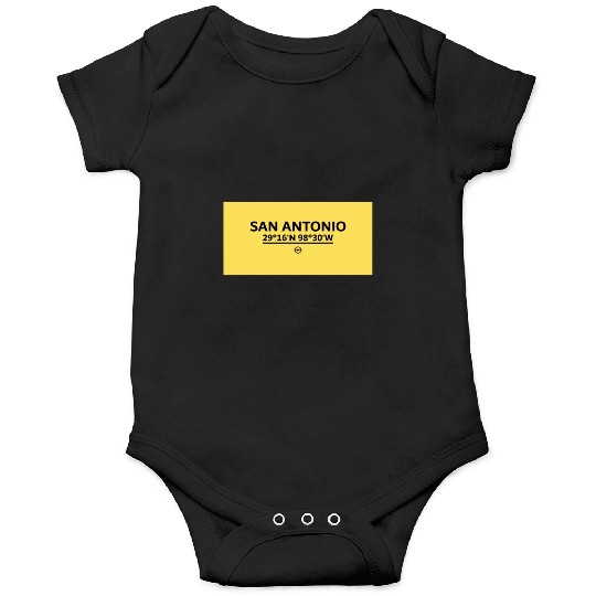 San Antonio S Coordinate's design Onesies