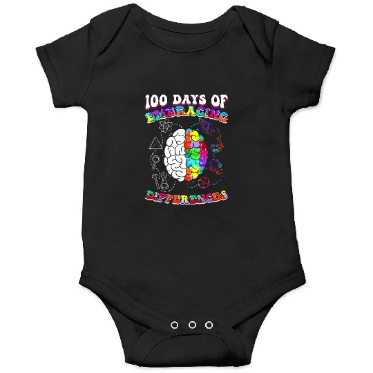 Embrace Differences 100 Days Of School IEP Onesies