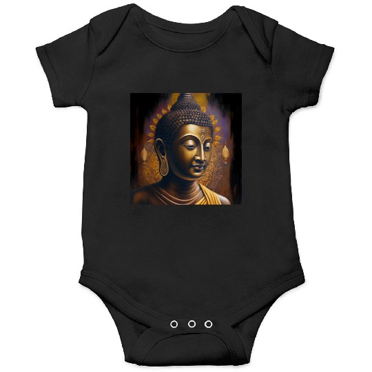 Divine Serenity- God Buddha Portrait Onesies