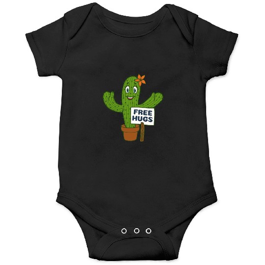 Free Hugs Cactus Onesies