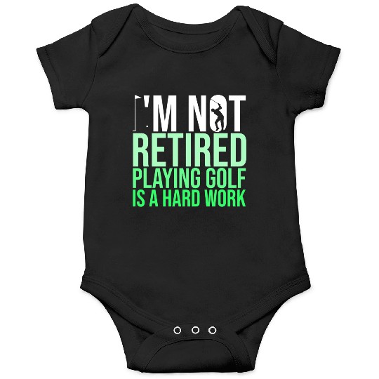 Golf Retirement Gift Onesies