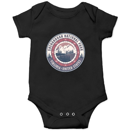 Shenandoah National Park Virginia US Hiking Onesies