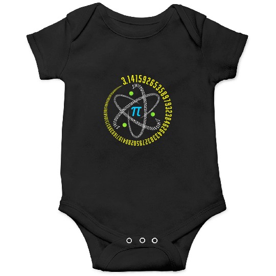 Atom Pi Math Science STEM Gift 3 14 Pi Day Teacher Onesies