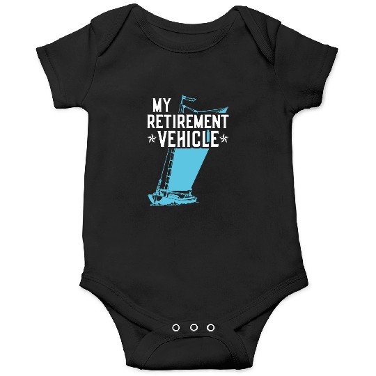 Retired Sailor Sailing Retirement Plan Onesies