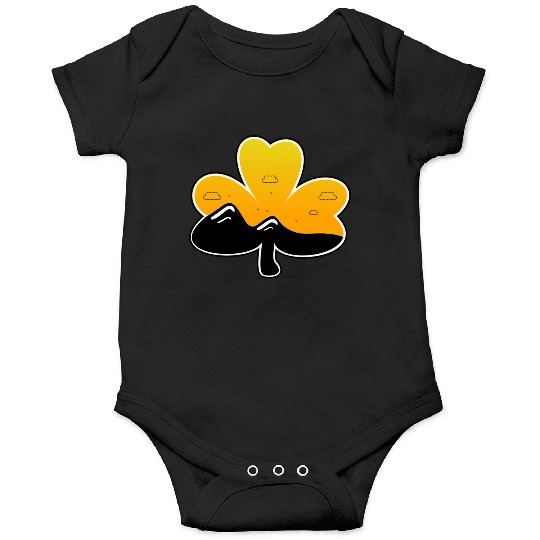 vintage st patrick sunrise Onesies