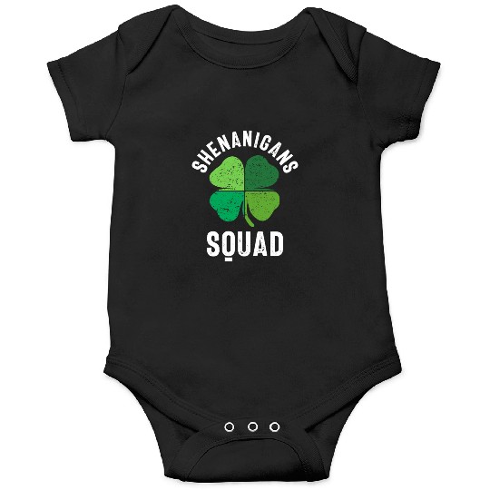 Shenanigans Squad St Patricks Day Onesies