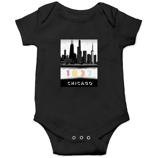 Chicago Skyline Onesies
