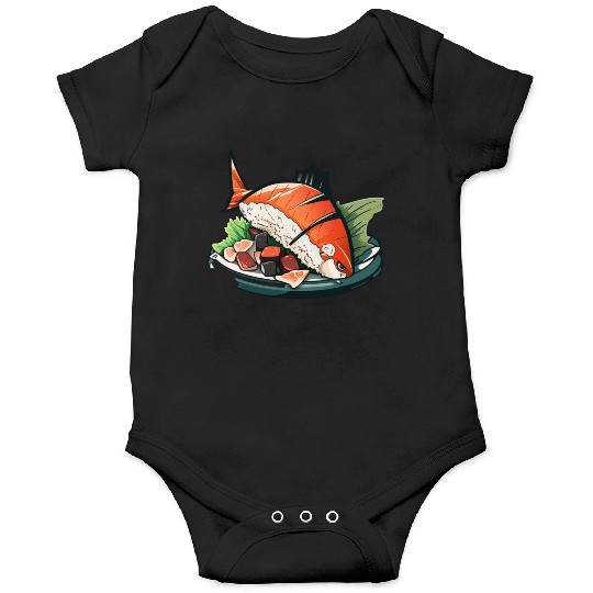 Sashimi styled fish Onesies