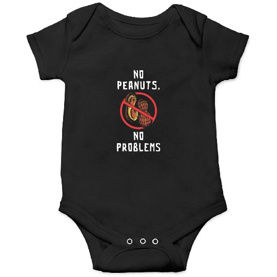 No Peanuts No Problems Peanut Allergic Onesies