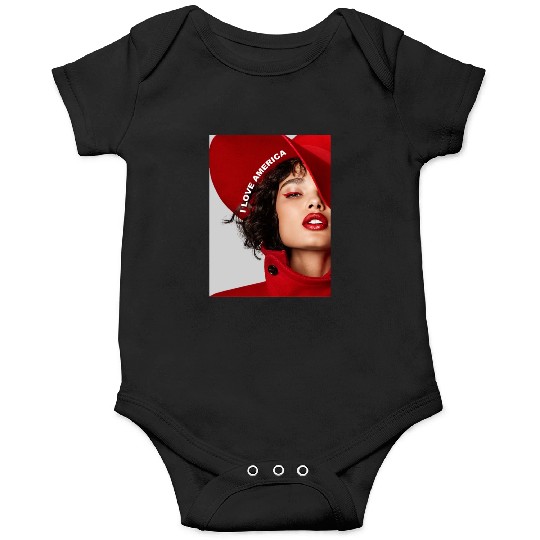 I Love America Onesies