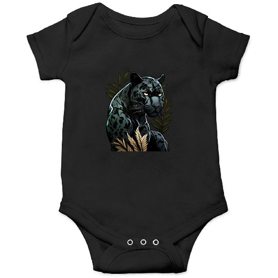 The power of the black panther Onesies