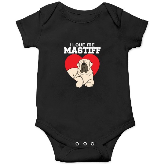 I Love Me Mastiff Onesies