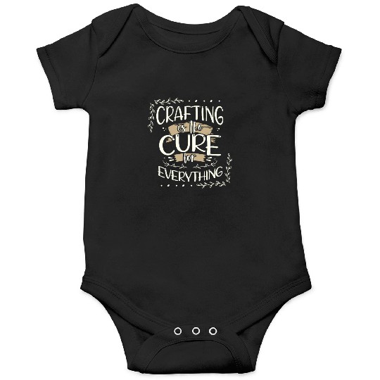 Crafter Gift Cats are the Cure for Everything Onesies