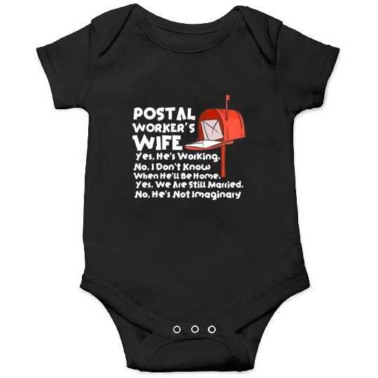 Postal Worker's Wife Onesies