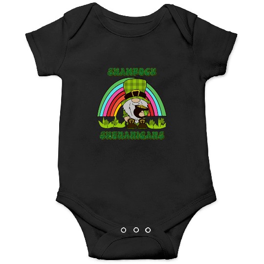 Shamrock Shenanigans Gnome Onesies