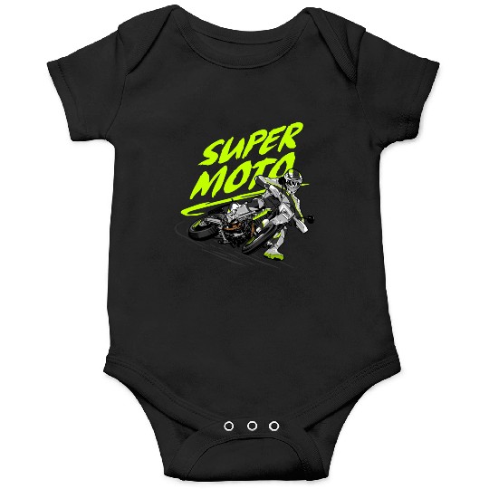 Supermoto Dirt Bike Racing Outdoor Motocross Onesies