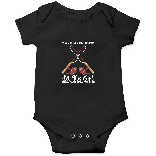Let This Girl Show You How To Fish Onesies