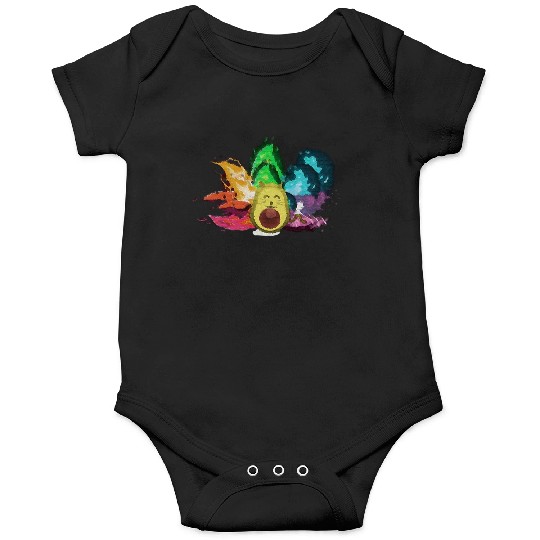 Avogato Avocado Cat Cat Vegan Onesies