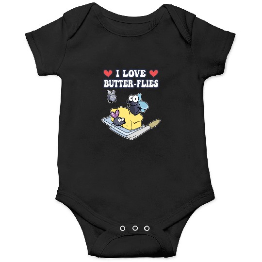 I Love Butterflies Onesies