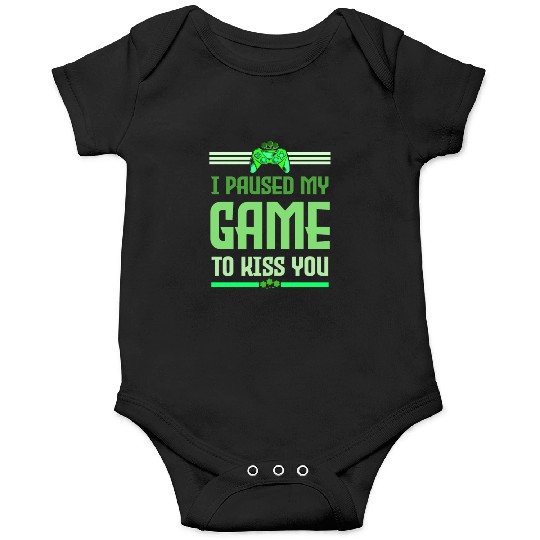 I Paused My Game To Kiss You Irish Retro Gamer Onesies