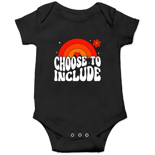 Choose To Include For Autism Teacher Onesies