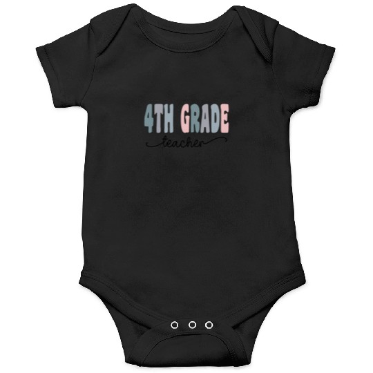 4th Grade Teacher Gift Matching Teacher Squad Onesies