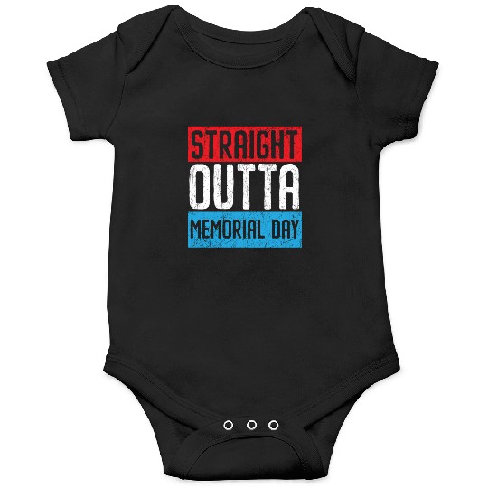 Patriotic Veteran USA Flag American Memorial Day Onesies