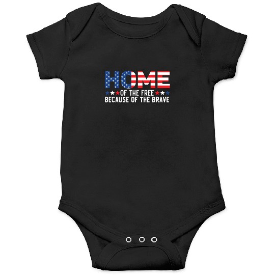 Patriotic America USA Flag 4th Of July American Onesies