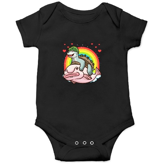 Mary River Turtle And Blobfish Onesies