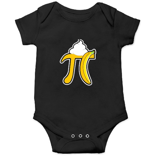 Banana Cream Pi Funny Pi Day Math Teacher Gift T Onesies