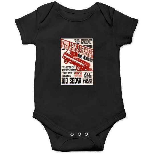 vintage, hot, rod, Classic, Racing, auto, automot Onesies