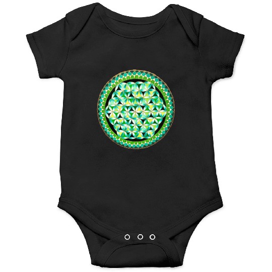 Spring mandala copy Onesies