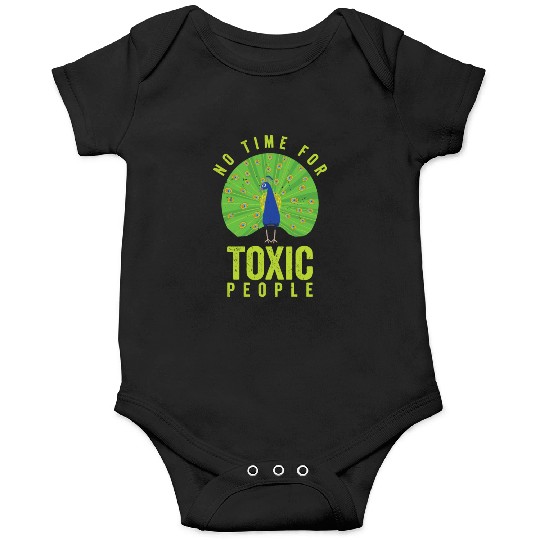 Peacock Positivity Peacock Fan Toxic People Nature Onesies