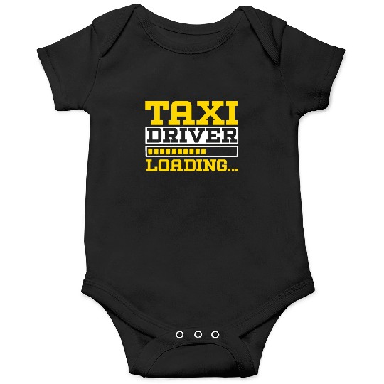 Taxi Driver Loading Taxicab Cab Driver Cabbie Onesies