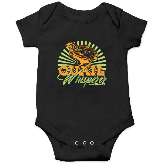 Quail Whisperer Farmer Farming Gift Onesies