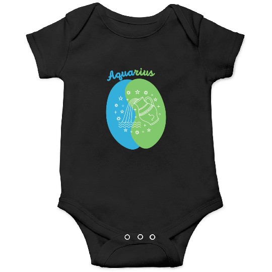 Aquarius: Embrace Your Unique Vision with Minimali Onesies