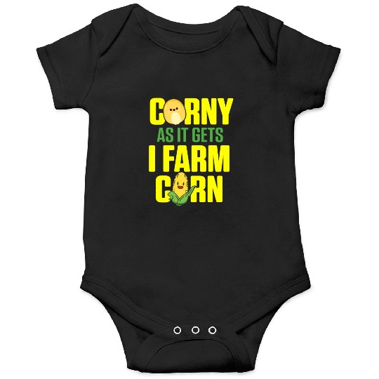 Corn Agriculture Crops Farming Farmer Onesies