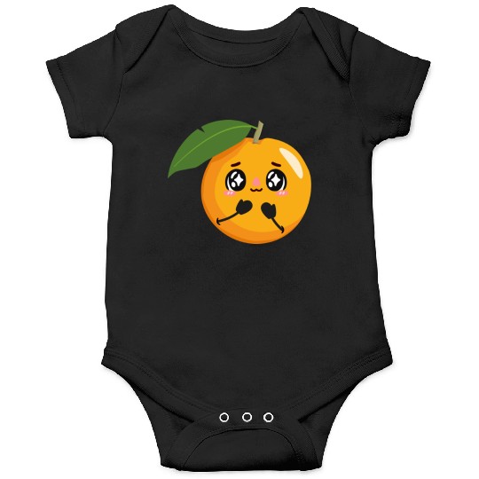 Cute Orange - Funny Fruits Design Onesies