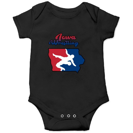 Iowa Wrestling Onesies