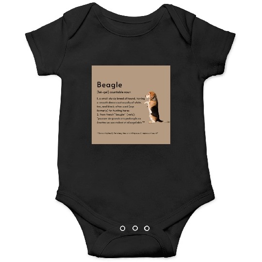 Beagle Definition PSBLBS Poster Onesies