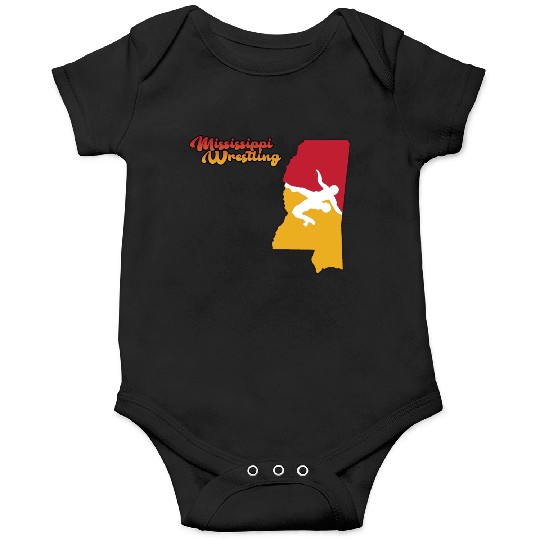 Mississippi Wrestling Onesies