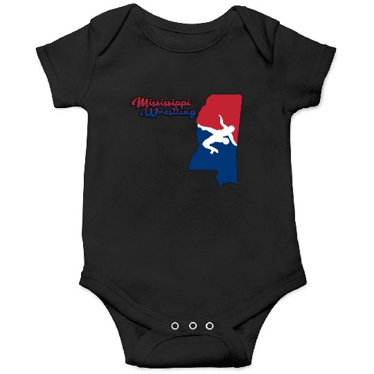 Mississippi Wrestling Onesies