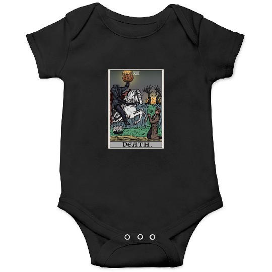 Death Tarot Card Terror Tarot Onesies