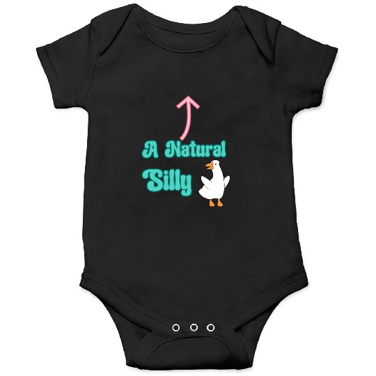 A Natural Silly Goose: Fun & Lighthearted Design Onesies